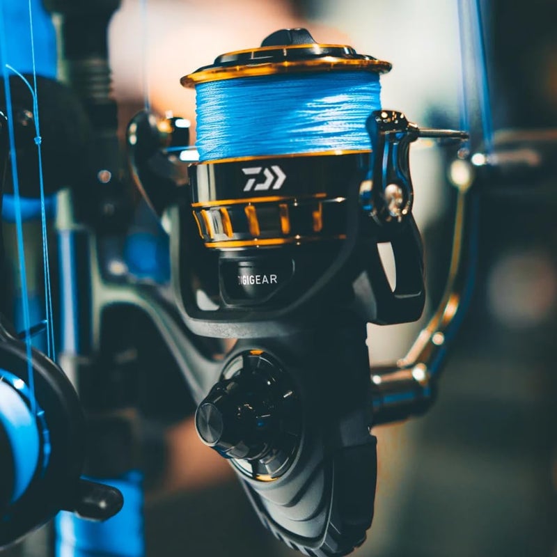 Daiwa دايوا BG2000 بكرة صيد ملح البحر، أسود/ذهبي - Image 4